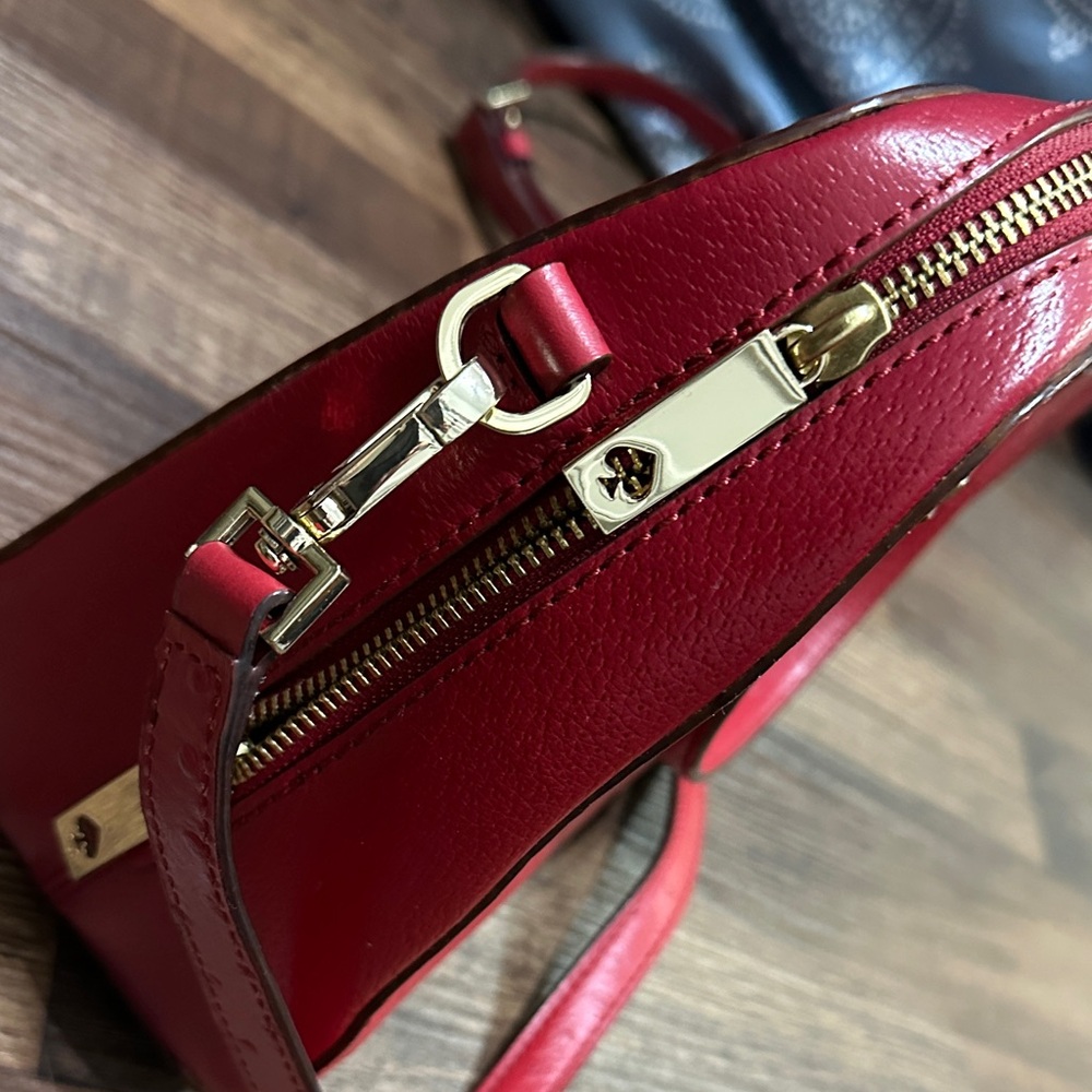 Kate Spade Textured Red Satchel - Picture 11 of 11